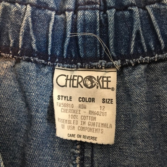 Vintage Jean Midi Button Skirt - Picture 4 of 7